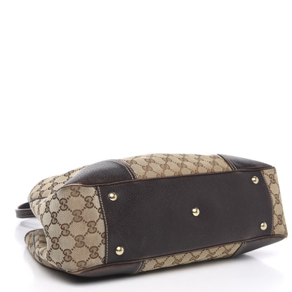Gucci Monogram Medium Princy Tote Dark Brown 3 of 14