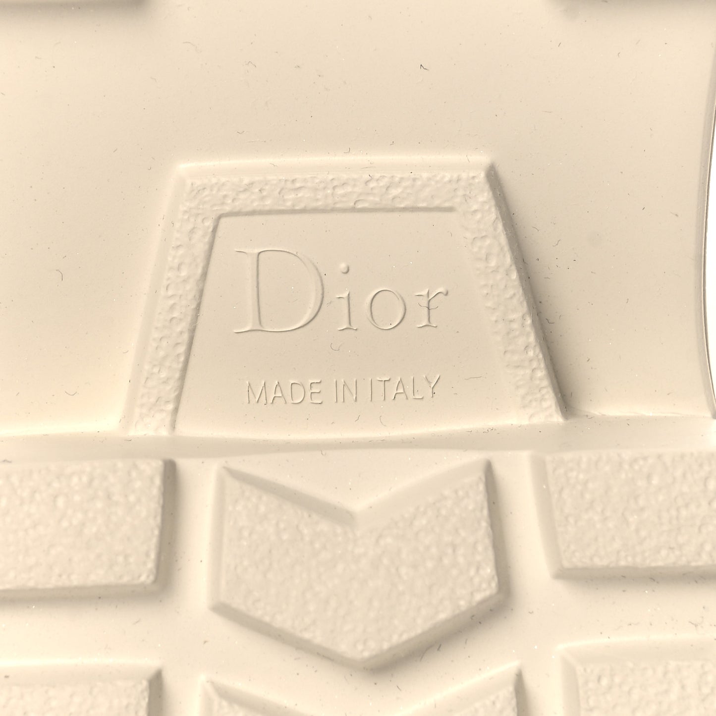 Brushed Calfskin Dior Code Lug Sole Platform 35mm Loafers 37 White