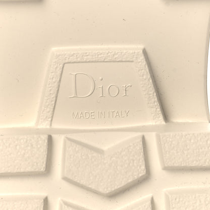 Christian Dior Brushed Calfskin Dior Code Lug Sole Platform 35mm Loafers 37 White 8 of 9