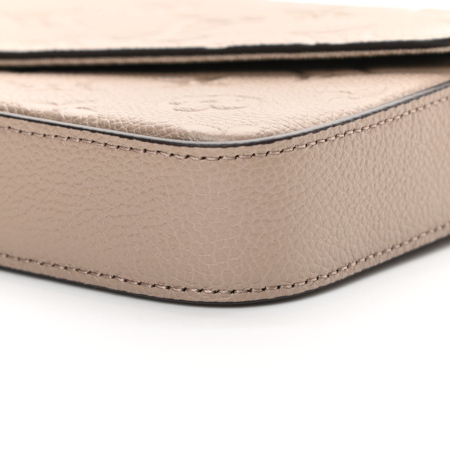 Louis Vuitton Empreinte Pochette Felicie Chain Wallet Tourterelle 11 of 12
