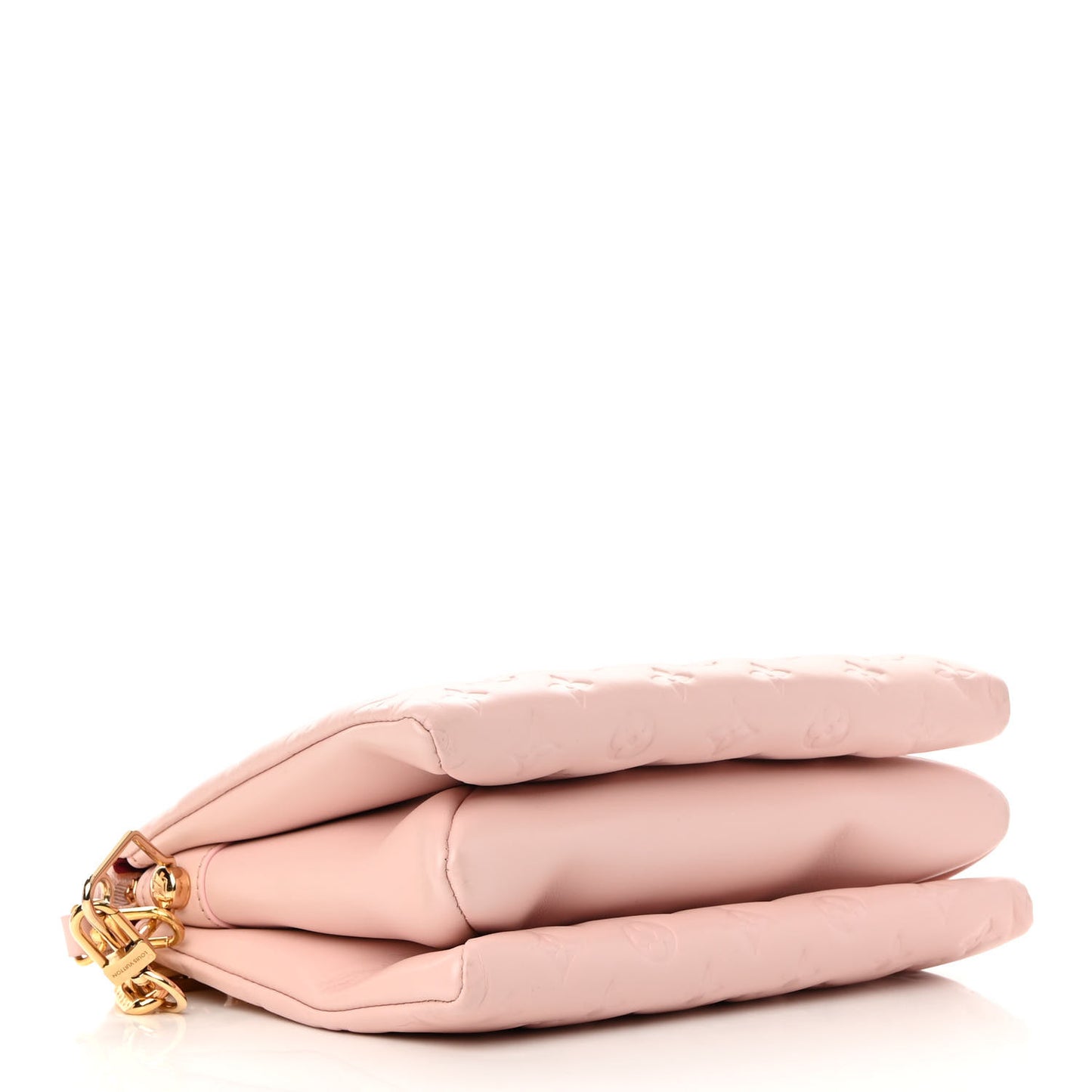Lambskin Embossed Monogram Coussin PM Rose