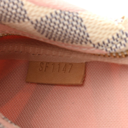 Louis Vuitton Damier Azur Tahitienne Mini Pochette Accessories 6 of 8