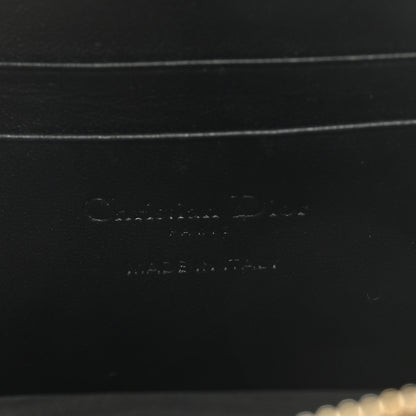 Christian Dior Lambskin Cannage Lady Dior Phone Holder Black 6 of 8