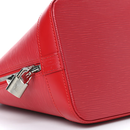Louis Vuitton Epi Alma PM Castillan Red 8 of 10
