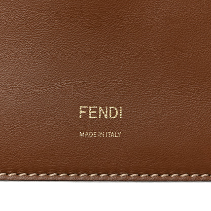 Fendi Macrame Crochet Baguette Natural Gianduia 7 of 11