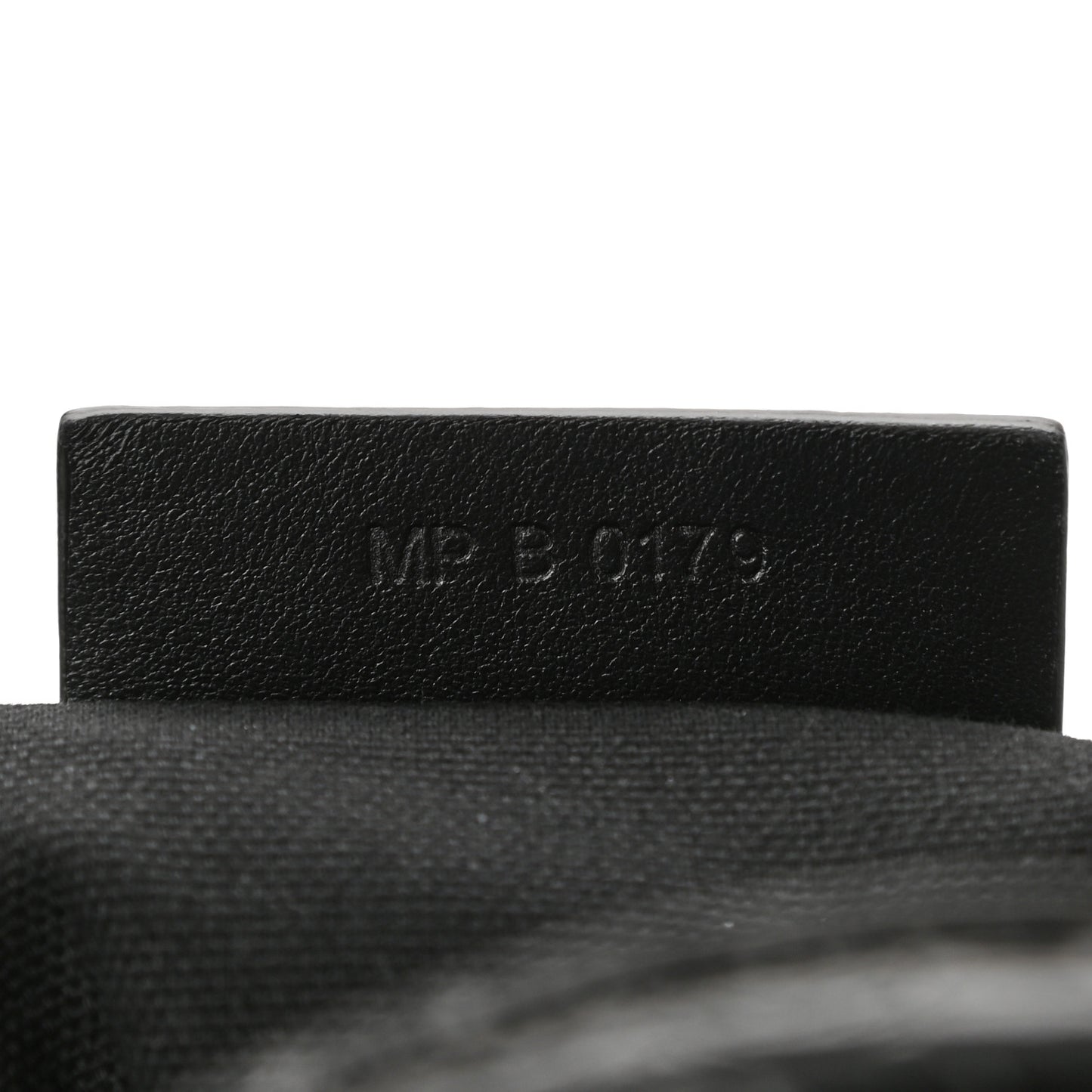 Calfskin Crocodile Embossed Small Antigona Black