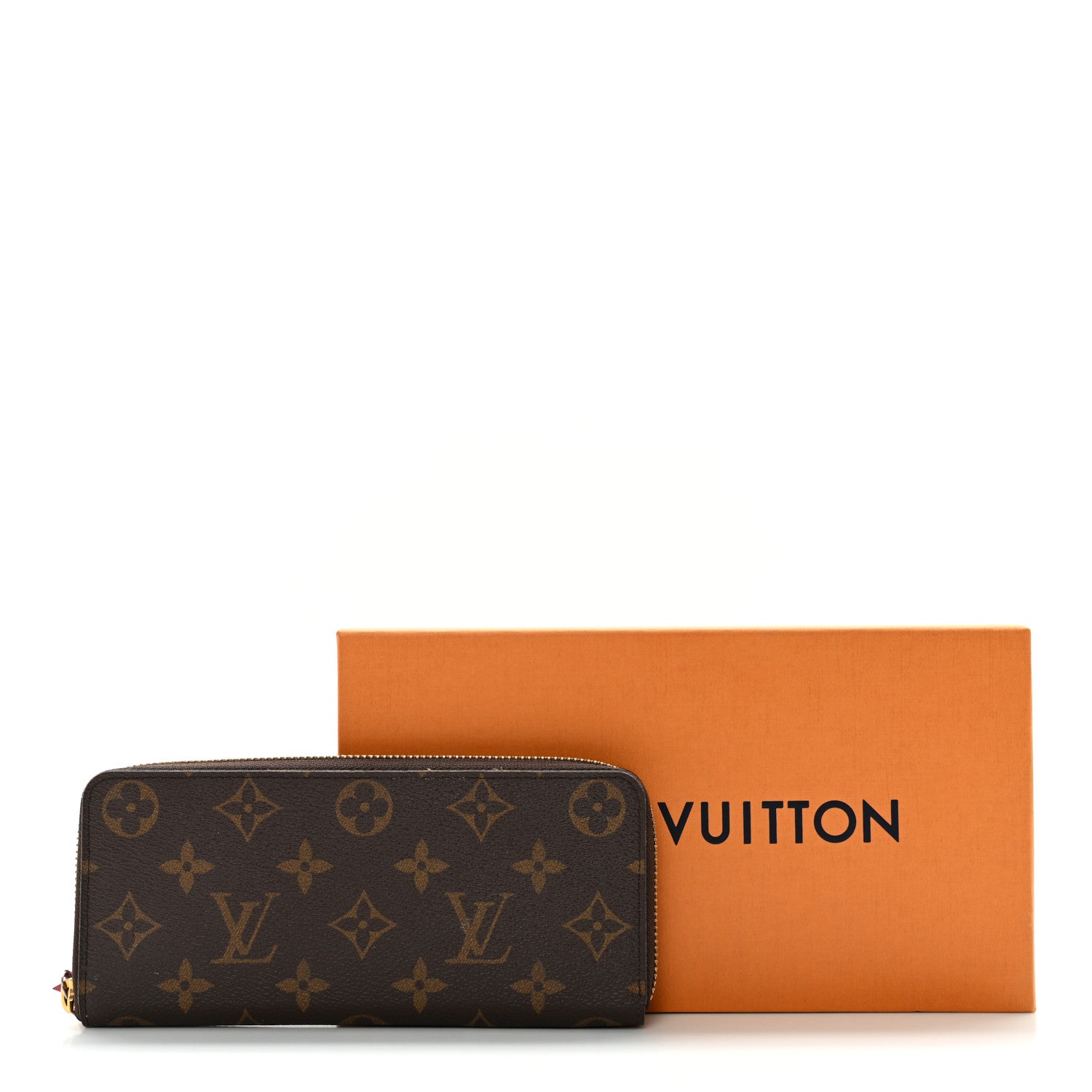 Louis Vuitton Monogram Clemence Wallet Fuchsia 13 of 13