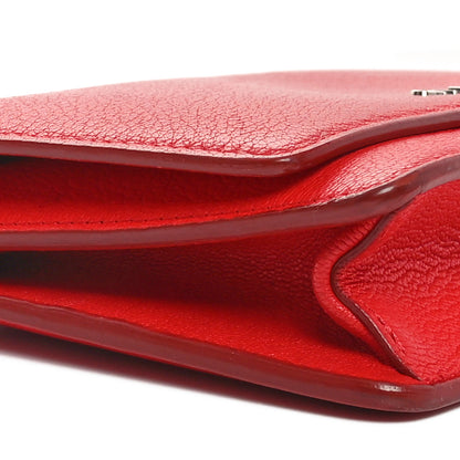 Givenchy Sugar Goatskin Pandora Chain Wallet Red 8 of 10