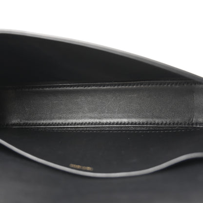 Celine Shiny Calfskin Triomphe Shoulder Bag Black 5 of 12