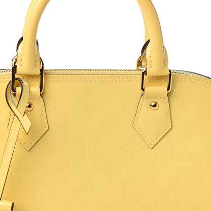 Louis Vuitton Vernis Alma PM Citrine 9 of 9