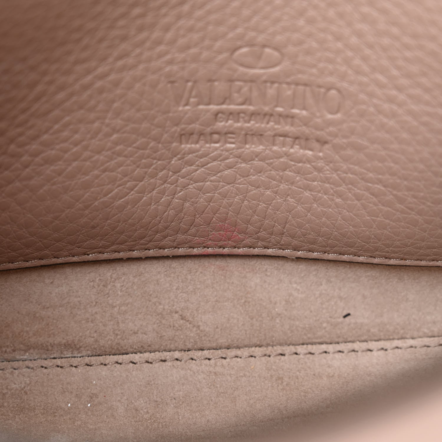 Valentino Garavani Pebbled Calfskin Medium Rockstud Flip Lock Crossbody Bag Poudre 10 of 16