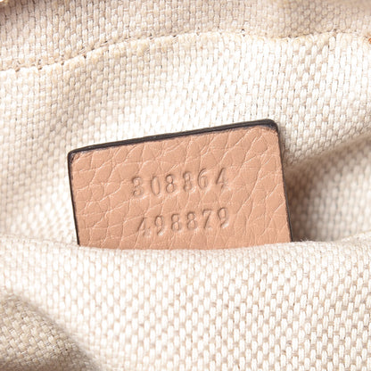 Gucci Pebbled Calfskin Small Soho Disco Bag Rose Beige 7 of 9