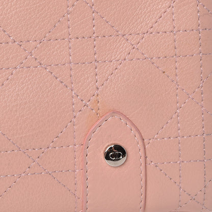 Christian Dior Calfskin Cannage Tote Rose Clair 10 of 15