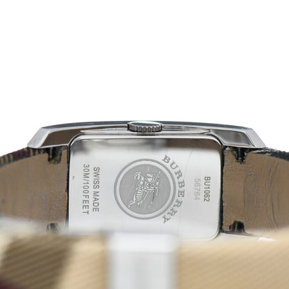 Burberry Stainless Steel Calfskin 20mm Heritage Nova Check Quartz Watch BU9503 4 of 4