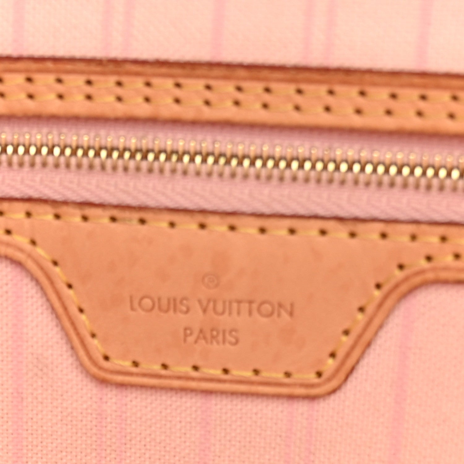 Louis Vuitton Damier Azur Neo Neverfull MM Rose Ballerine 6 of 13