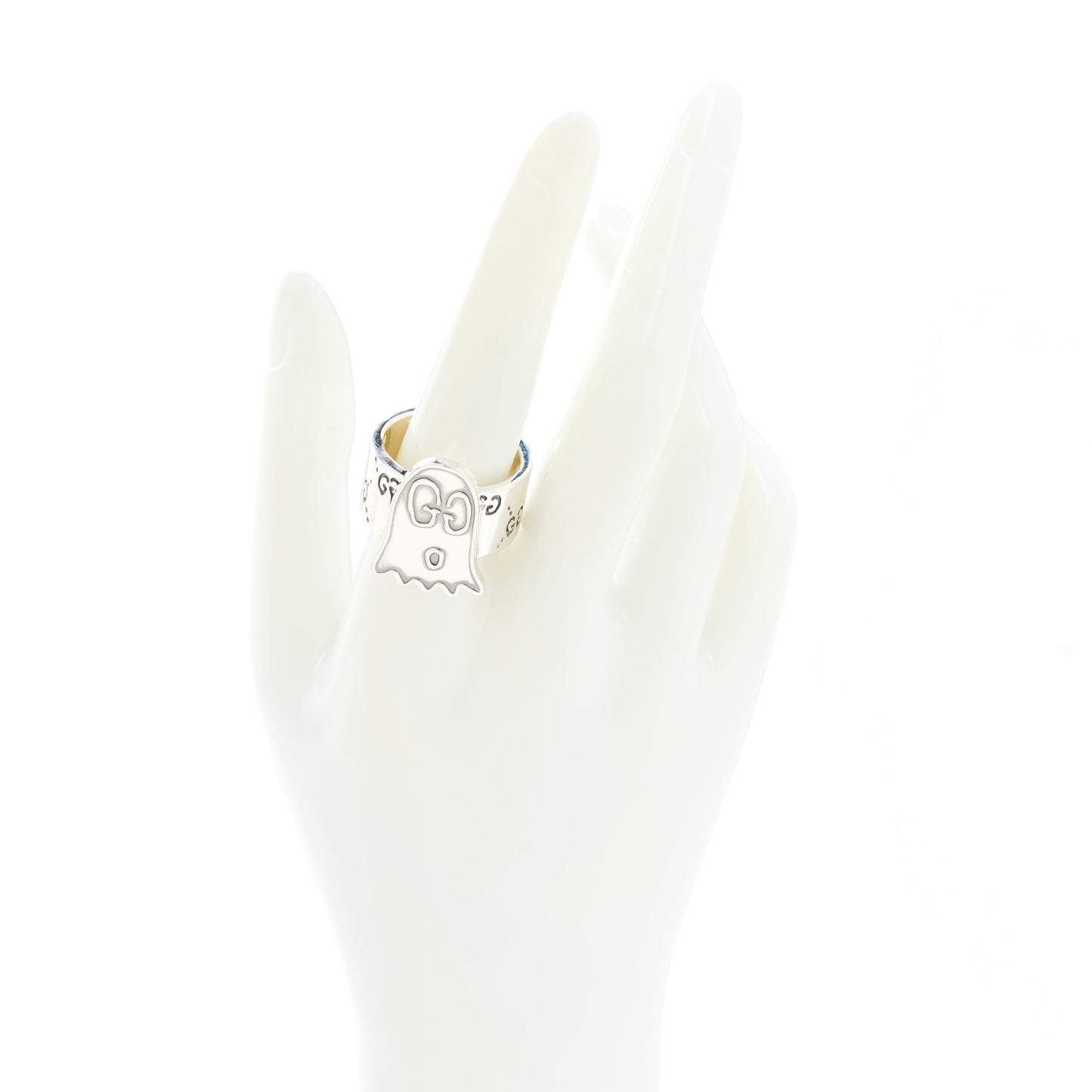 Sterling Silver GucciGhost Ghost Ring 61 9.5