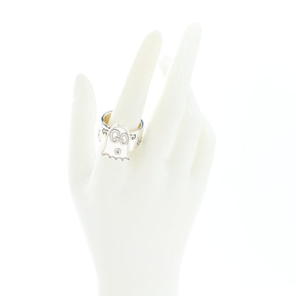 Gucci Sterling Silver GucciGhost Ghost Ring 61 9.5 2 of 8