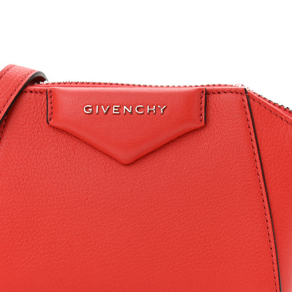 Givenchy Sugar Goatskin Nano Antigona Light Red 7 of 9