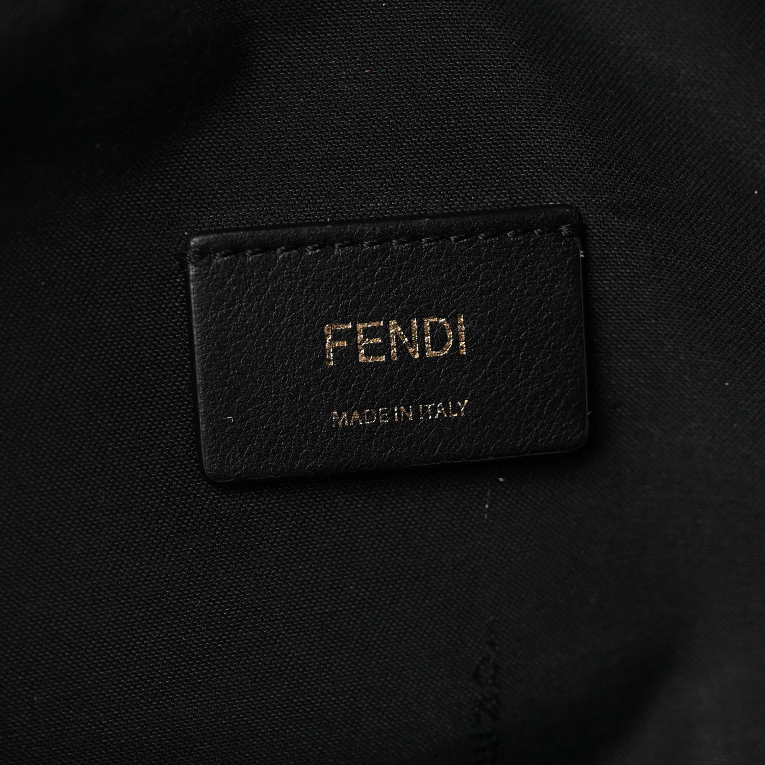 Fendi Nappa Apolo Baguette Belt Bag Black Tobacco 5 of 6