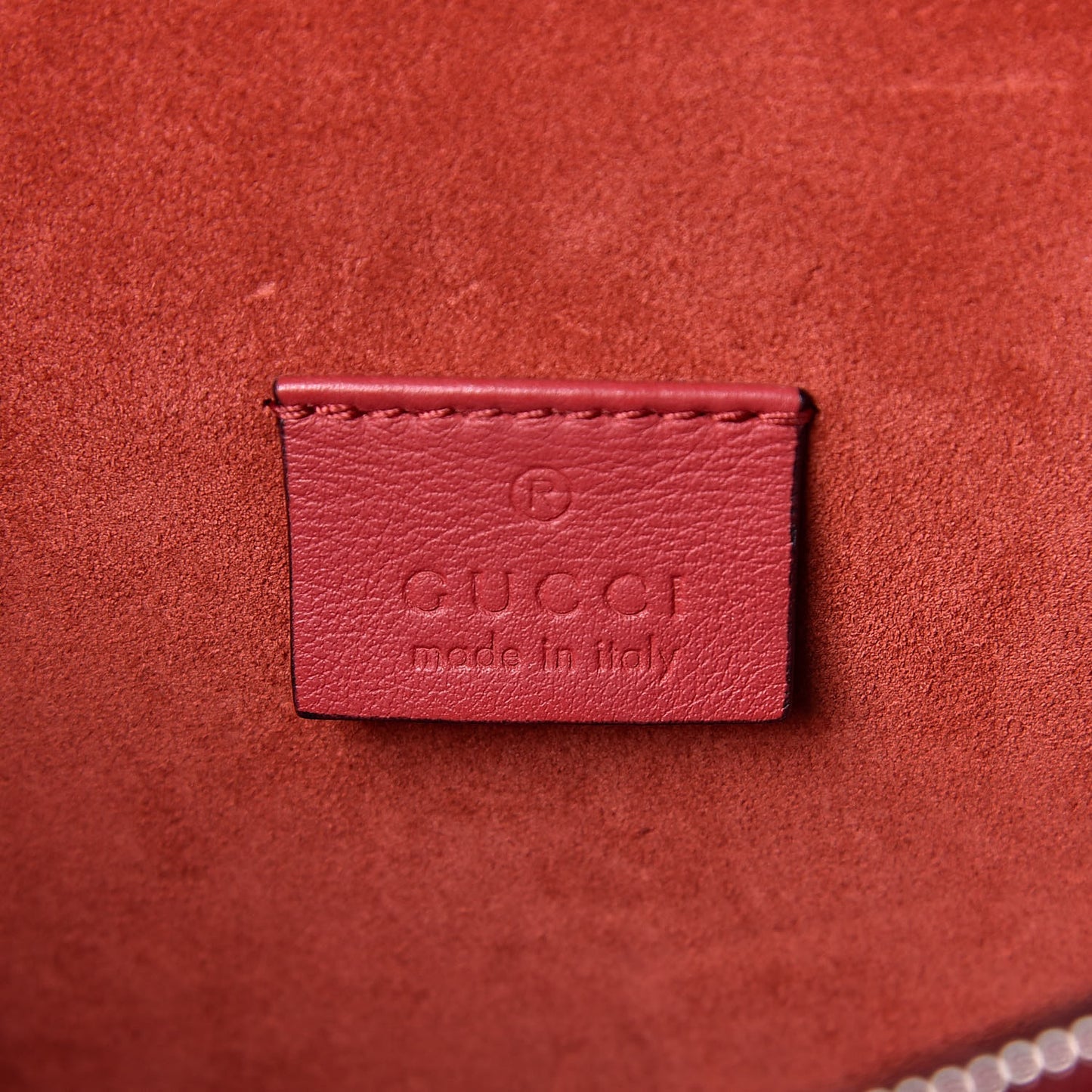 GG Supreme Monogram Small Dionysus Shoulder Bag Red