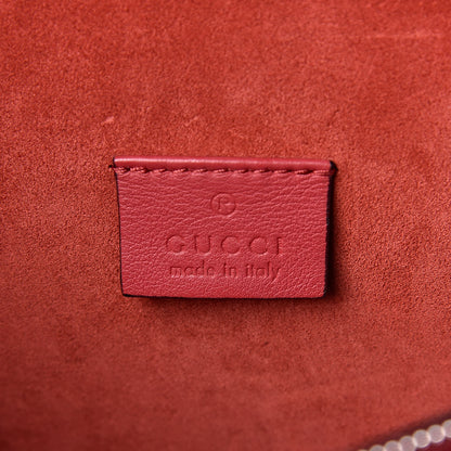 Gucci GG Supreme Monogram Small Dionysus Shoulder Bag Red 6 of 15