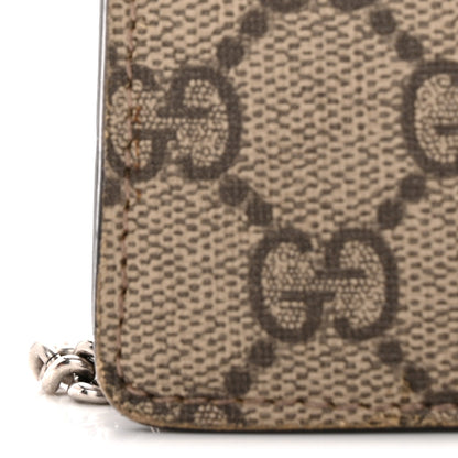 Gucci GG Supreme Monogram Super Mini Dionysus Shoulder Bag Taupe 12 of 15