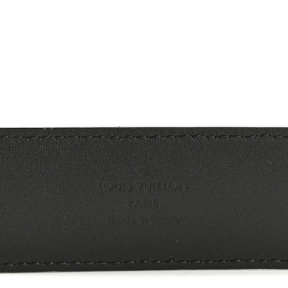 Louis Vuitton Monogram Calfskin 20mm LV Circle Reversible Belt 90 36 Black 5 of 7