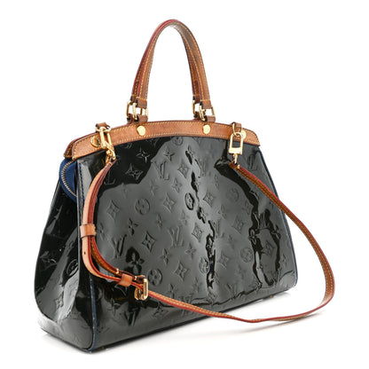 Louis Vuitton Vernis Brea MM Grand Blue 3 of 14