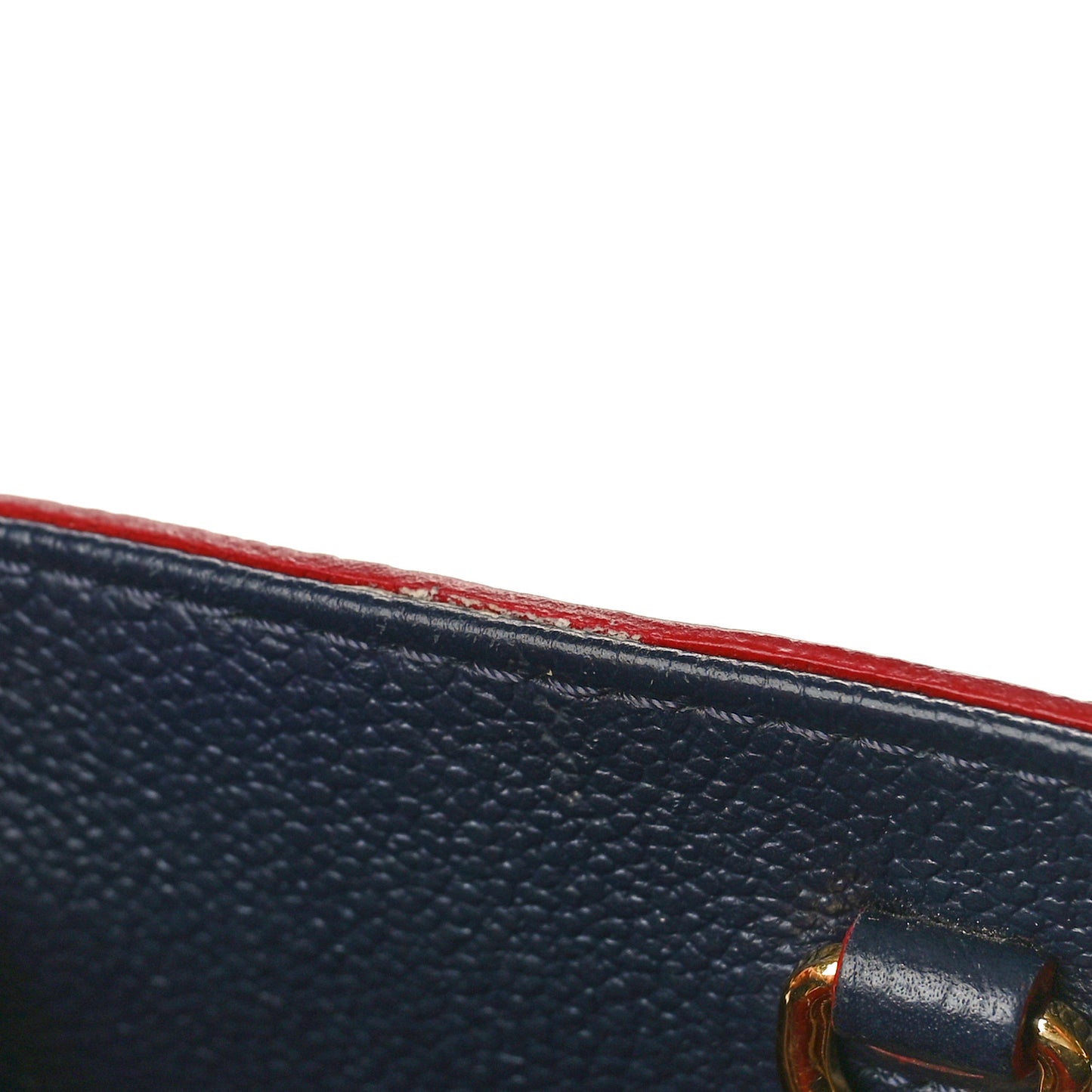 Empreinte Montaigne MM Marine Rouge