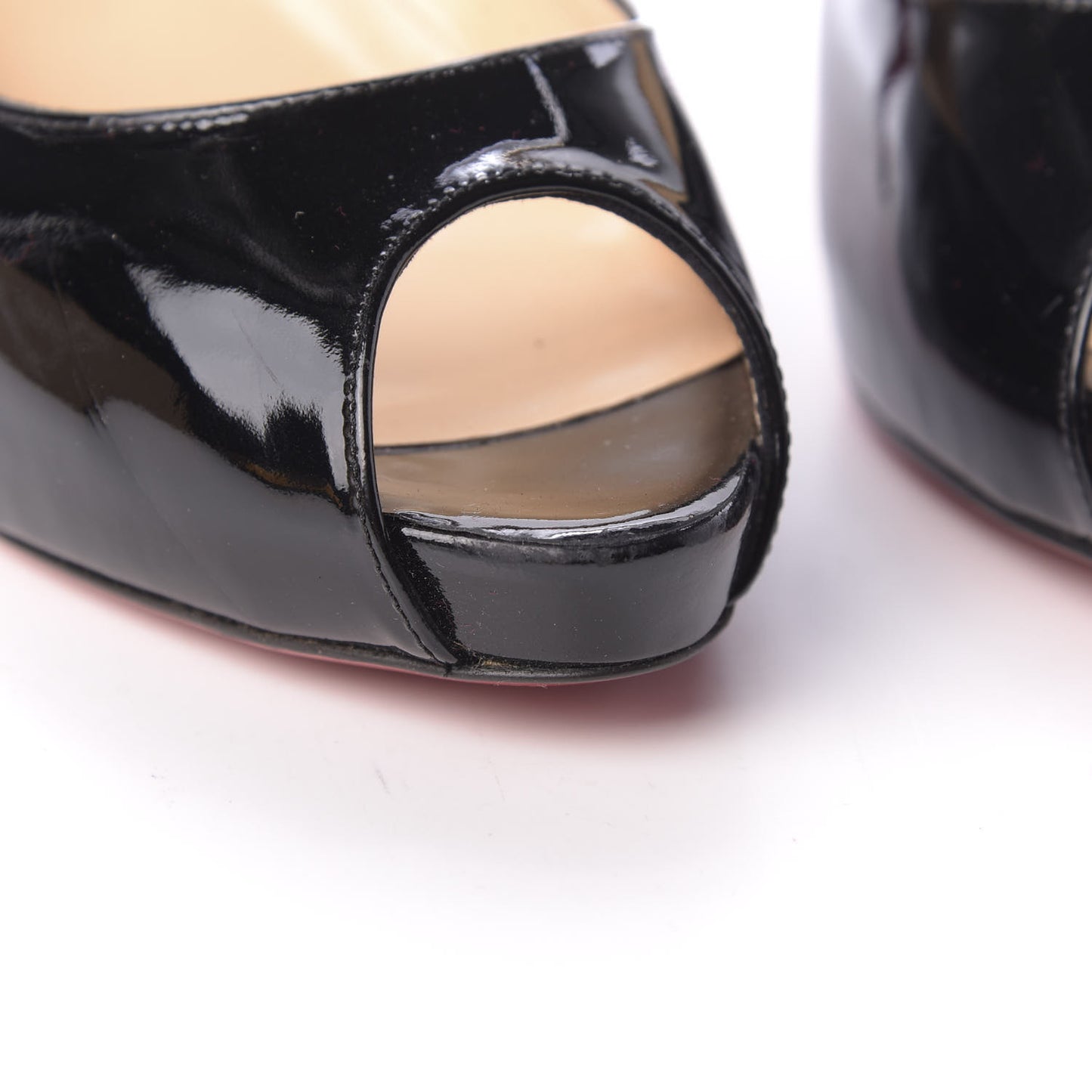 Patent Mater Claude 85 Platform Pumps 39 Black
