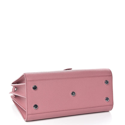 Saint Laurent Grained Calfskin Baby Sac De Jour Dark Rose 4 of 12