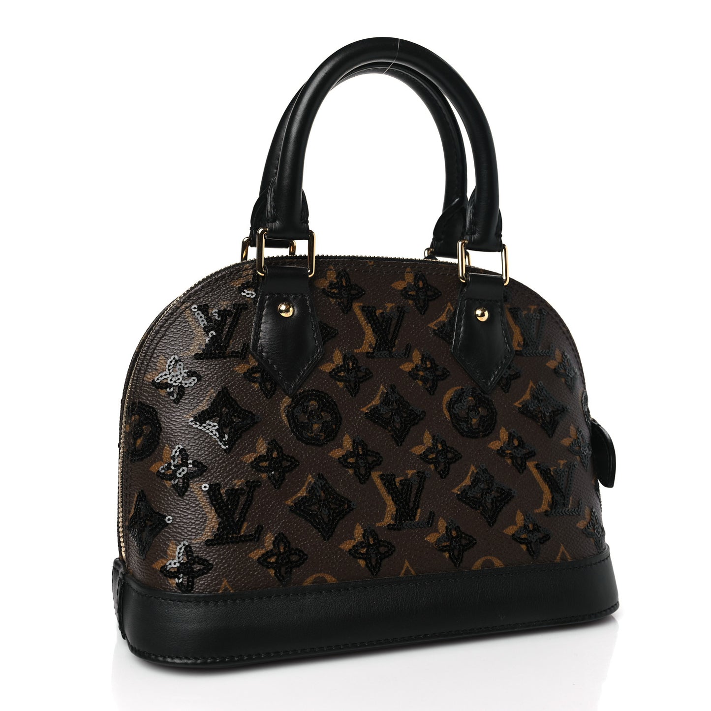 Monogram Sequins Eclipse Alma BB Black