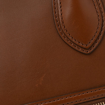 Celine Smooth Calfskin Mini Luggage Sienna 12 of 16