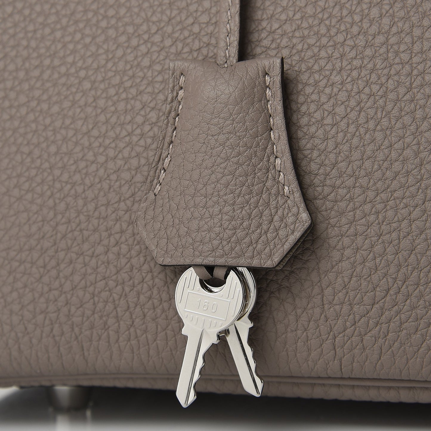 Togo Birkin 30 Gris Asphalte