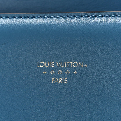 Louis Vuitton Smooth Calfskin LV Pont 9 Blue Orage 6 of 8