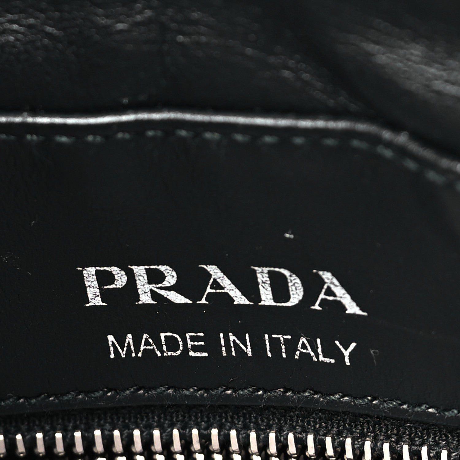 Prada Soft Calfskin Diagramme Camera Bag Black 6 of 11