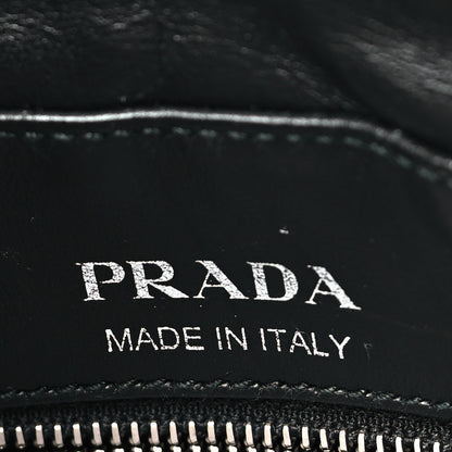 Prada Soft Calfskin Diagramme Camera Bag Black 6 of 11