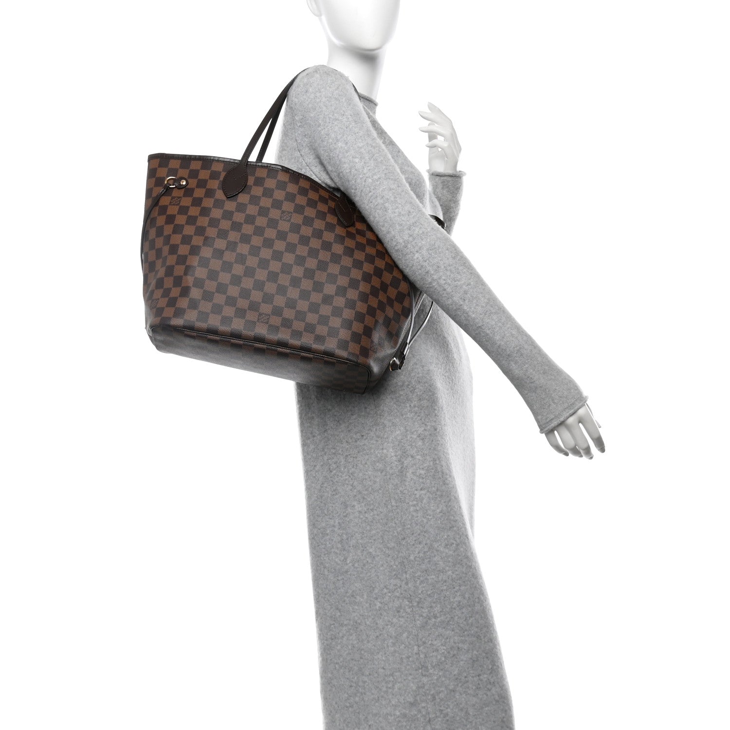 Louis Vuitton Damier Ebene Neo Neverfull MM 3 of 12
