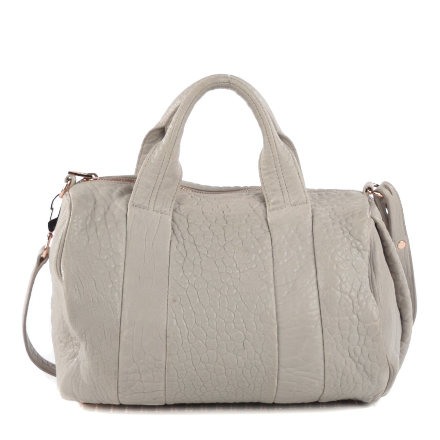 Alexander Wang Pebbled Lambskin Rocco Lilac Rose Gold Hardware 1 of 8