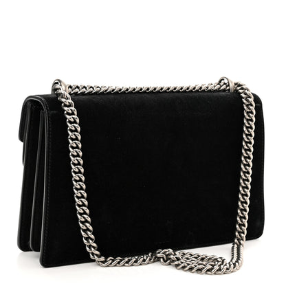 Gucci Suede Small Dionysus Shoulder Bag Black 3 of 11