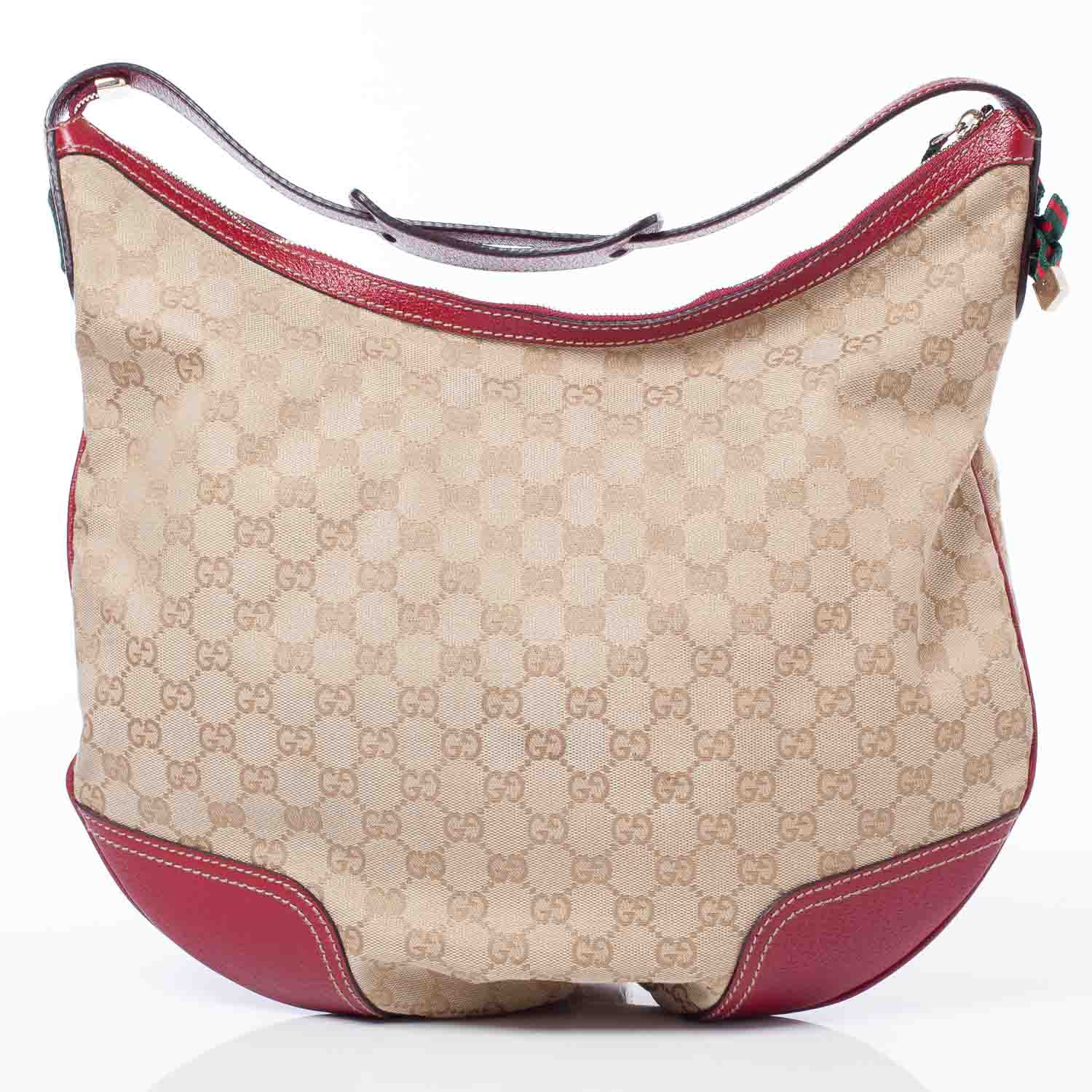 Gucci Monogram Canvas Princy Hobo 3 of 9