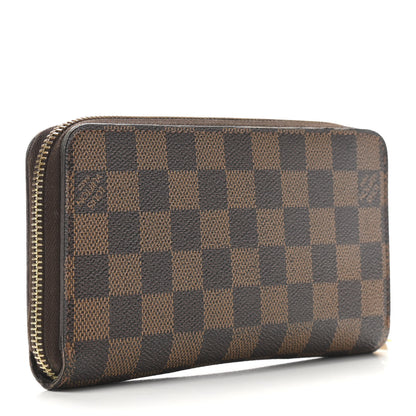 Louis Vuitton Damier Ebene Zippy Wallet 3 of 8