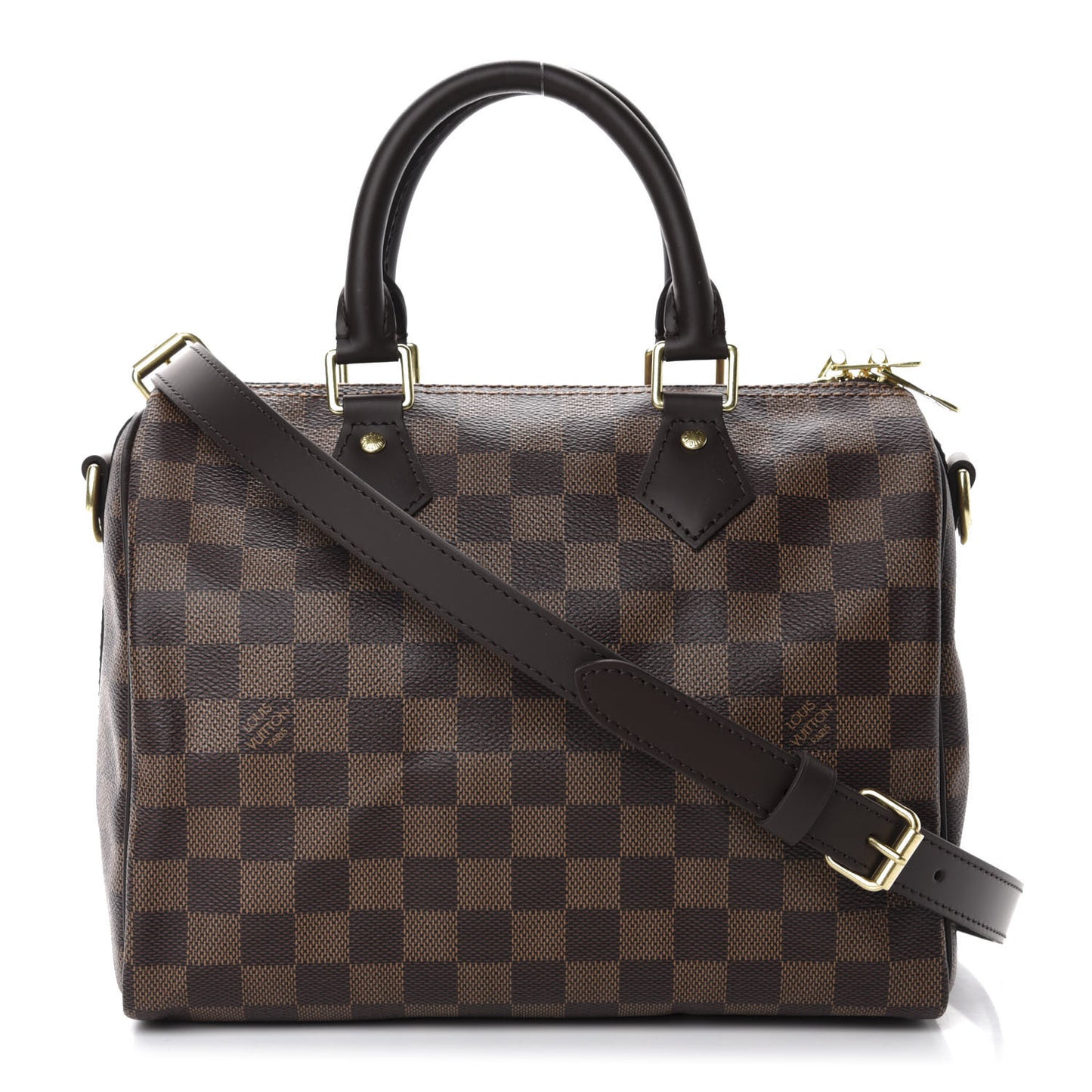 Damier Ebene Speedy Bandouliere 25