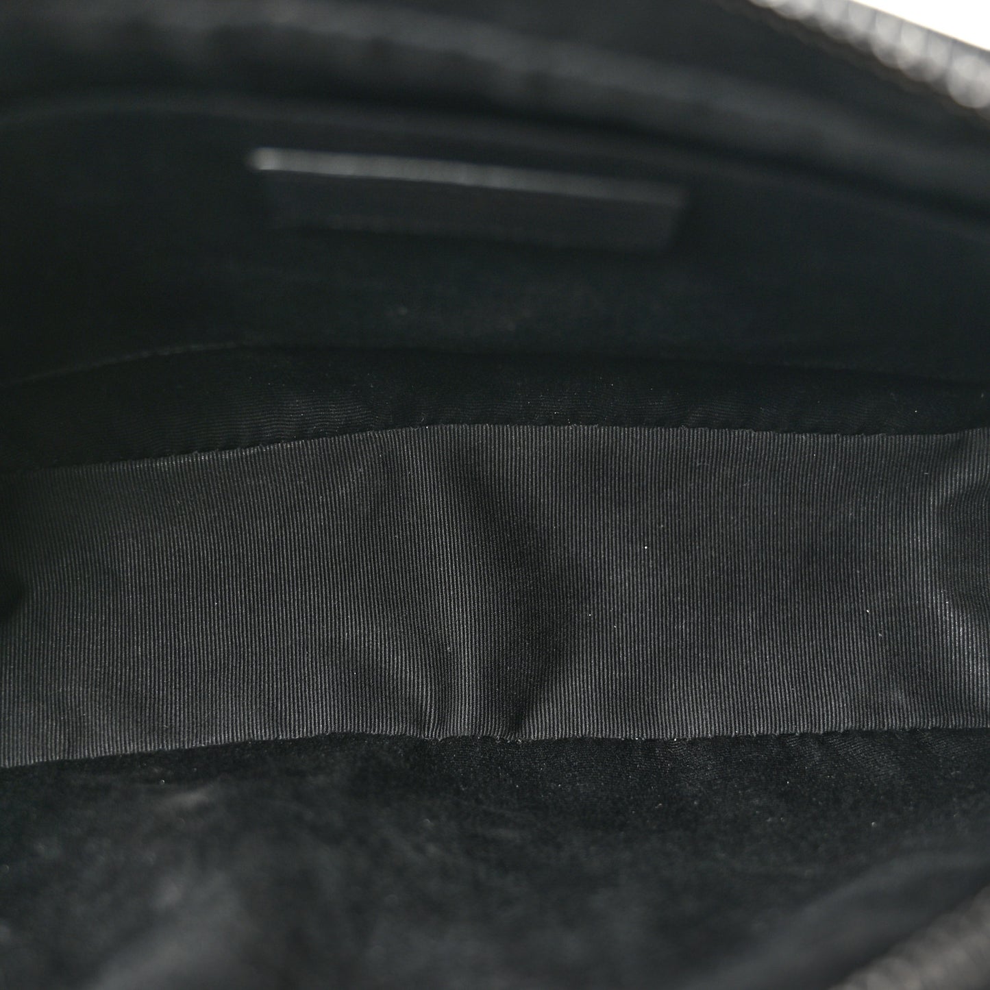 Calfskin Matelasse Monogram Monochrome Lou Camera Bag Black