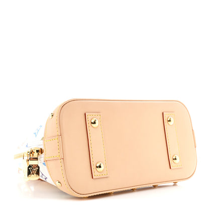 Louis Vuitton LV x TM Monogram Multicolor Alma BB White 4 of 10