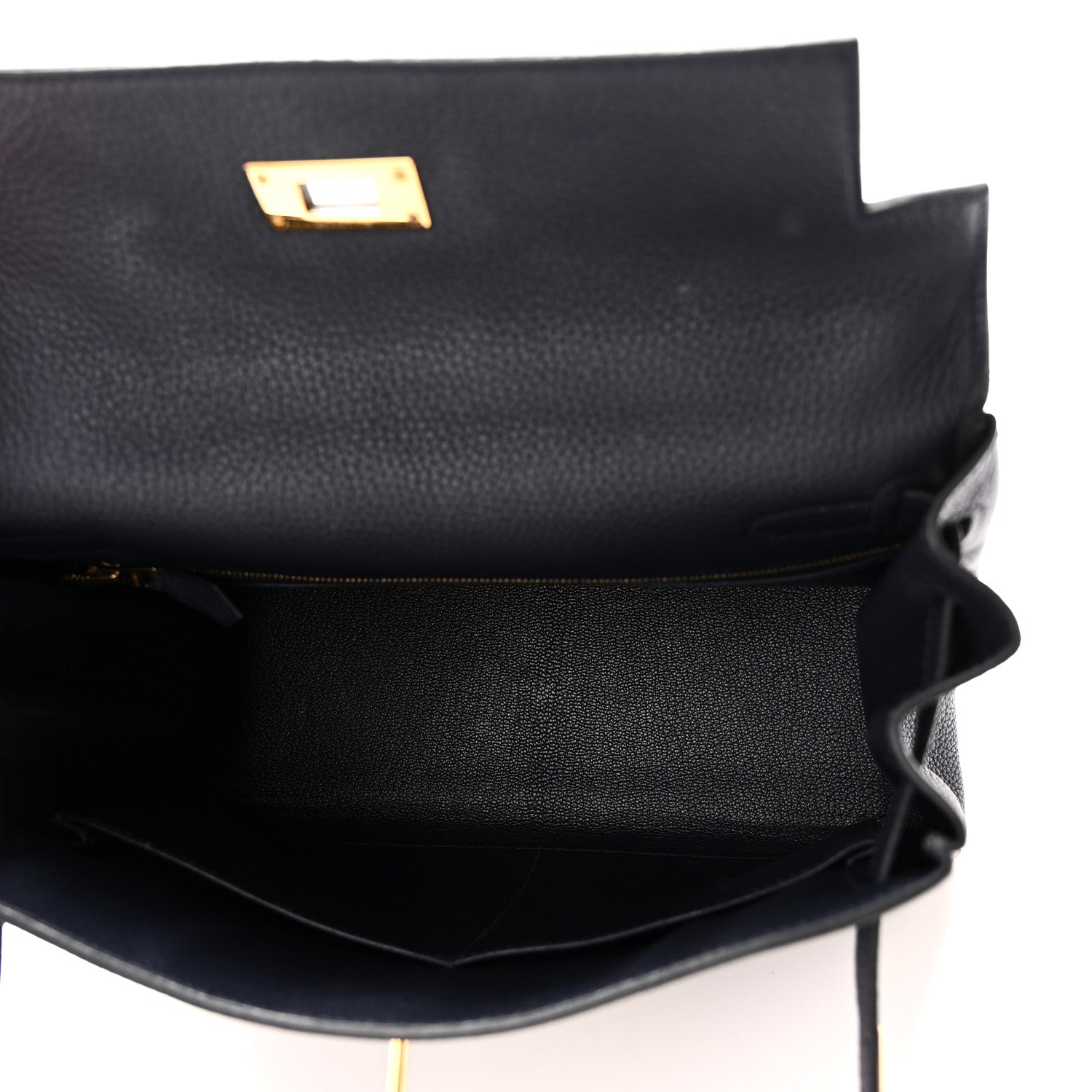 Hermes Togo Kelly Retourne 28 Bleu Nuit 5 of 10