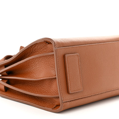 Saint Laurent Grained Calfskin Baby Sac De Jour Supple Canyon 9 of 10