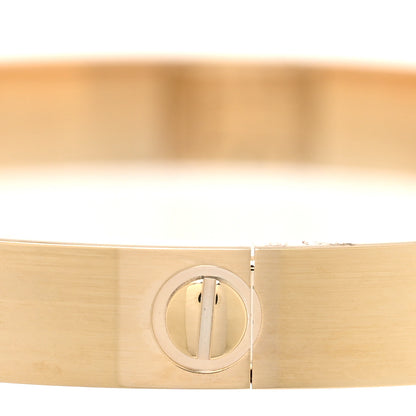Cartier 18K Yellow Gold LOVE Single Screw Bracelet 17 4 of 7