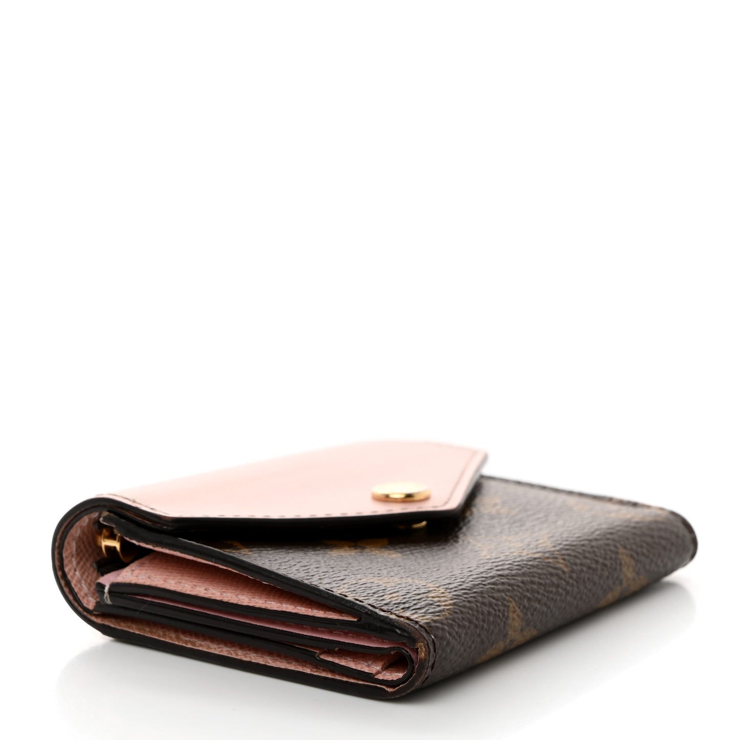 Monogram Zoe Wallet Rose Ballerine