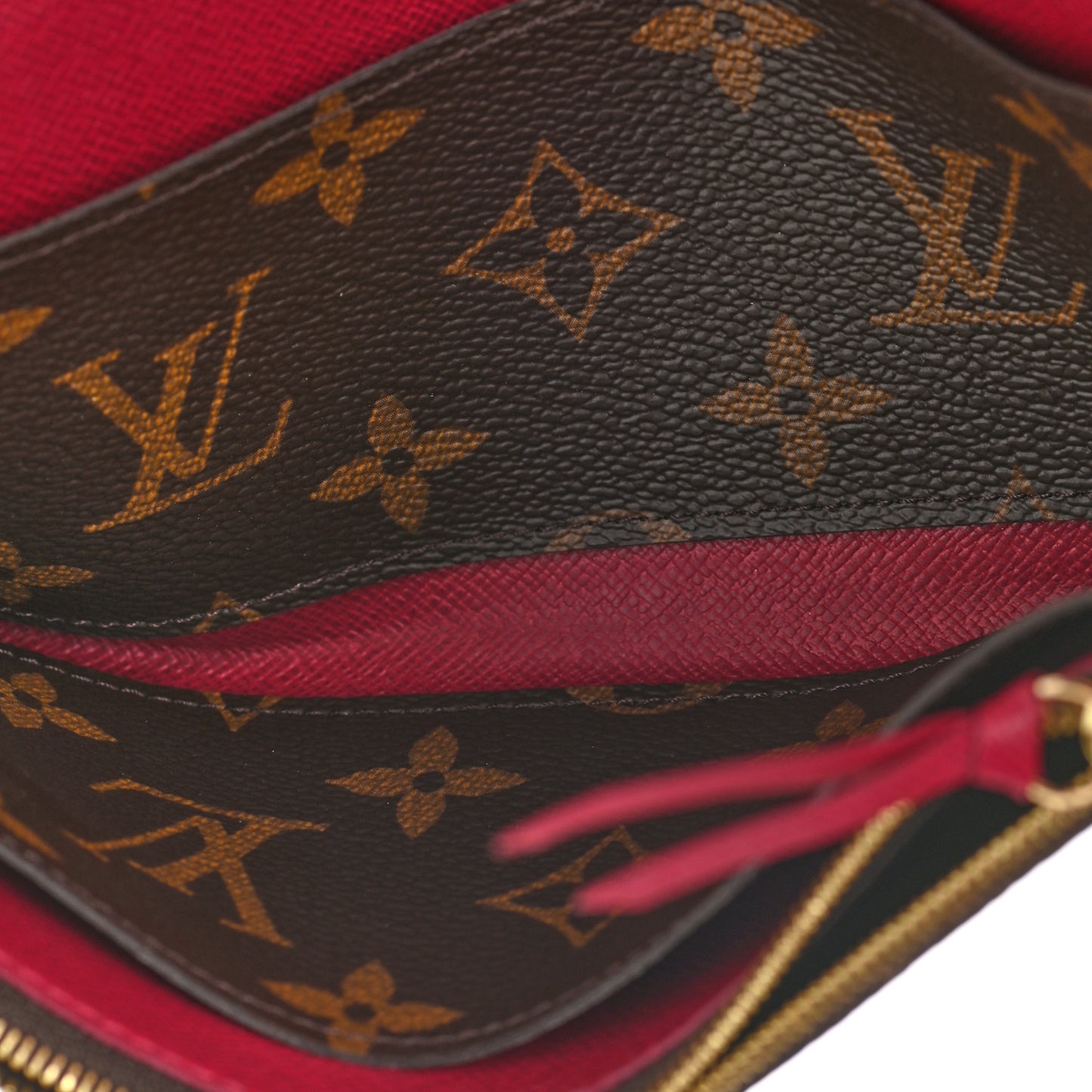 Monogram Emilie Wallet Fuchsia